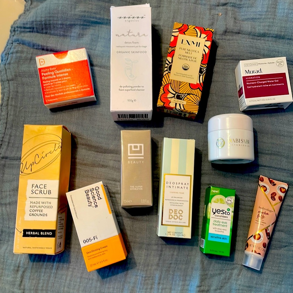 11 item bundle! Beauty heroes luxury subscription boxes. Can resell individually